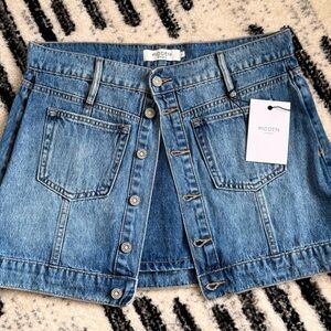 NWT Hidden Peyton Demin Skirt Size Large